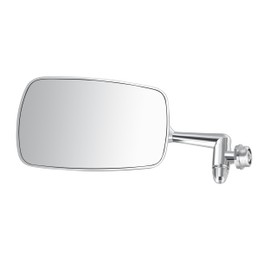 "DASPARTS 151857501 Mirror Left Luxury Zinc Diecasting Version(Not Stainless Steel Housing) Chrome Stock Style For 1968-79 Beetle Super Beetle Convertible"