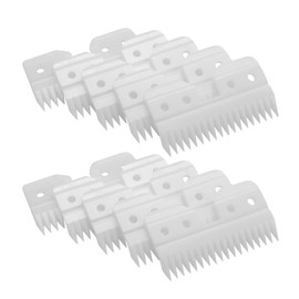 Wanjorlay 10Pcs/Lot Replaceable Ceramic 18 Teeth Pet Ceramic Clipper Cutting Blade for A5 Series