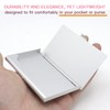 Joyangy Pack of 2 Gold Metal Business Card Holder, Aluminum