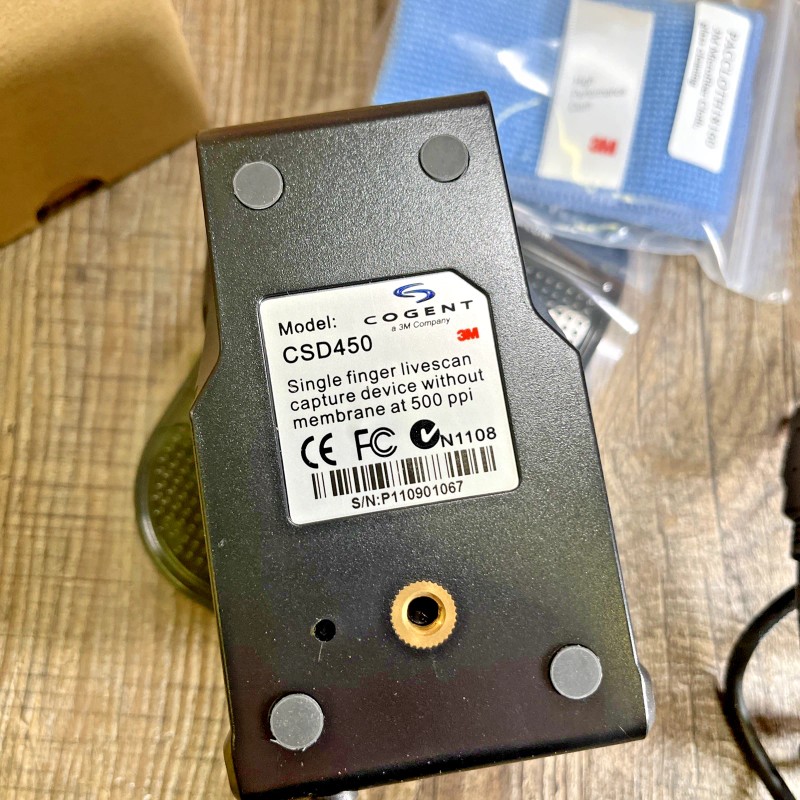 Cogent Systems New Cogent Systems CSD450 Single Finger Livescan Capture