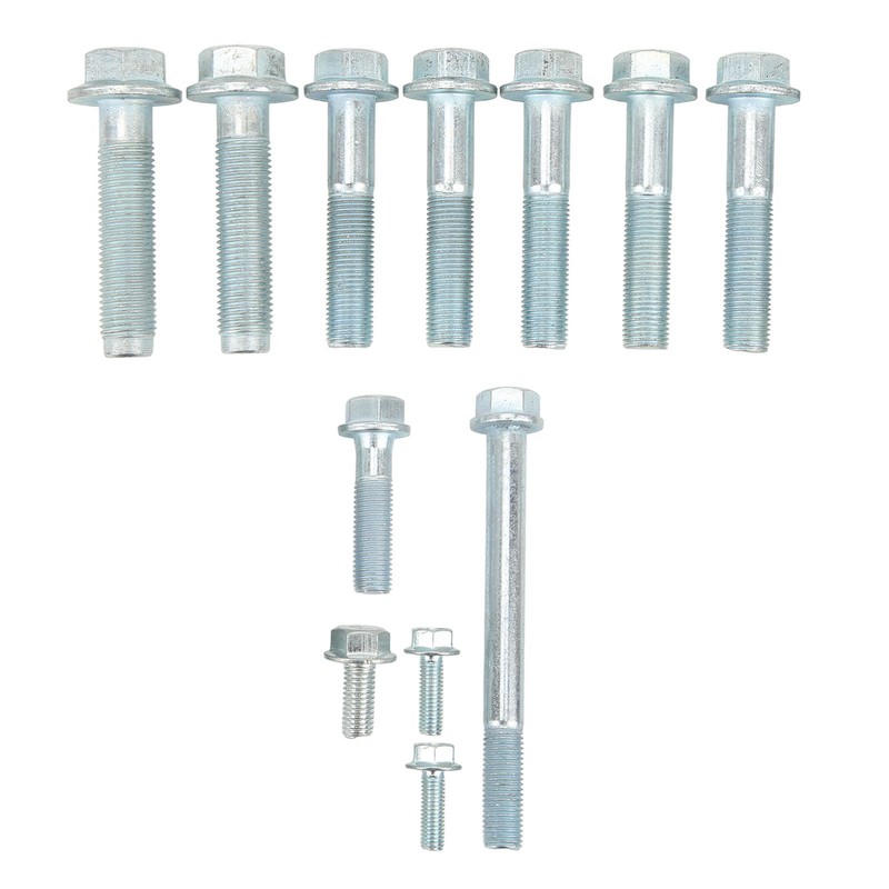 12PCS Transmission Bolt Kit Complete Metal Replacement for Acura B16