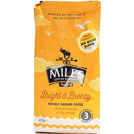 Miles Hot Drink Range (Bright & Breezy Ground Coffee 2 x 227g)