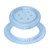 AquaStar 8" Pool Pebble Top Main Drain Cover Clear -