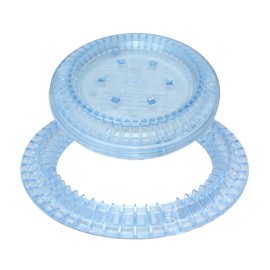 AquaStar 8" Pool Pebble Top Main Drain Cover Clear - CC8100