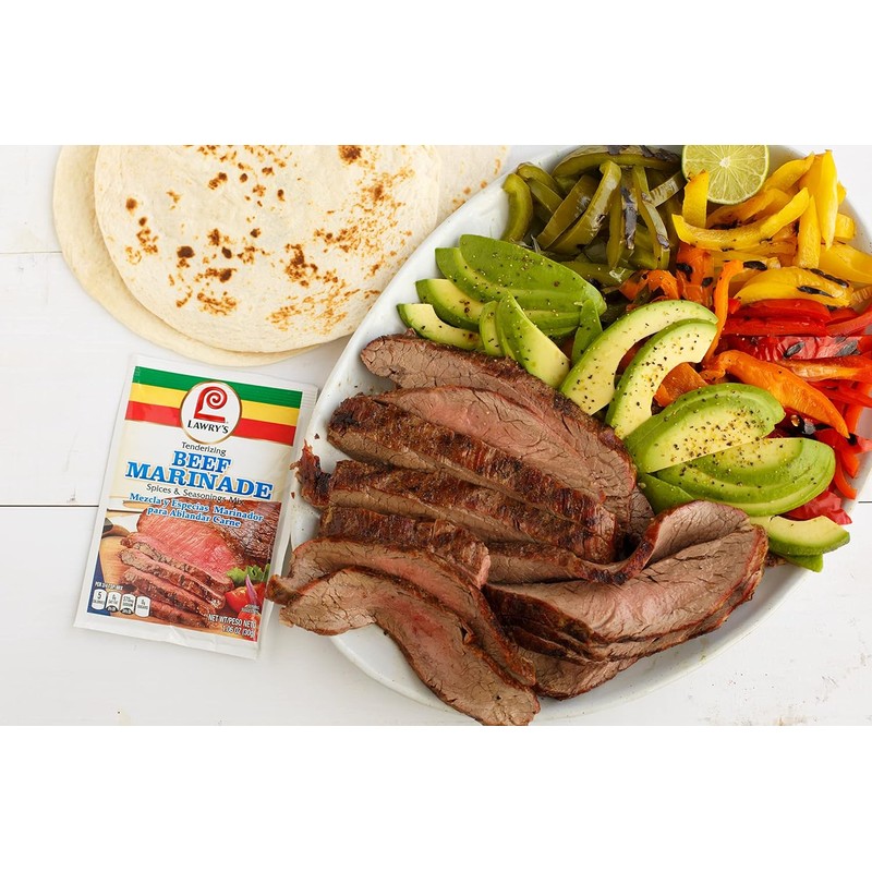 Lawry's Tenderizing Beef Marinade Spices & Seasonings Mix, 1.06 oz