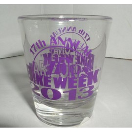 BIKE WEEK 2013 ONE OUNCE SHOT GLASS