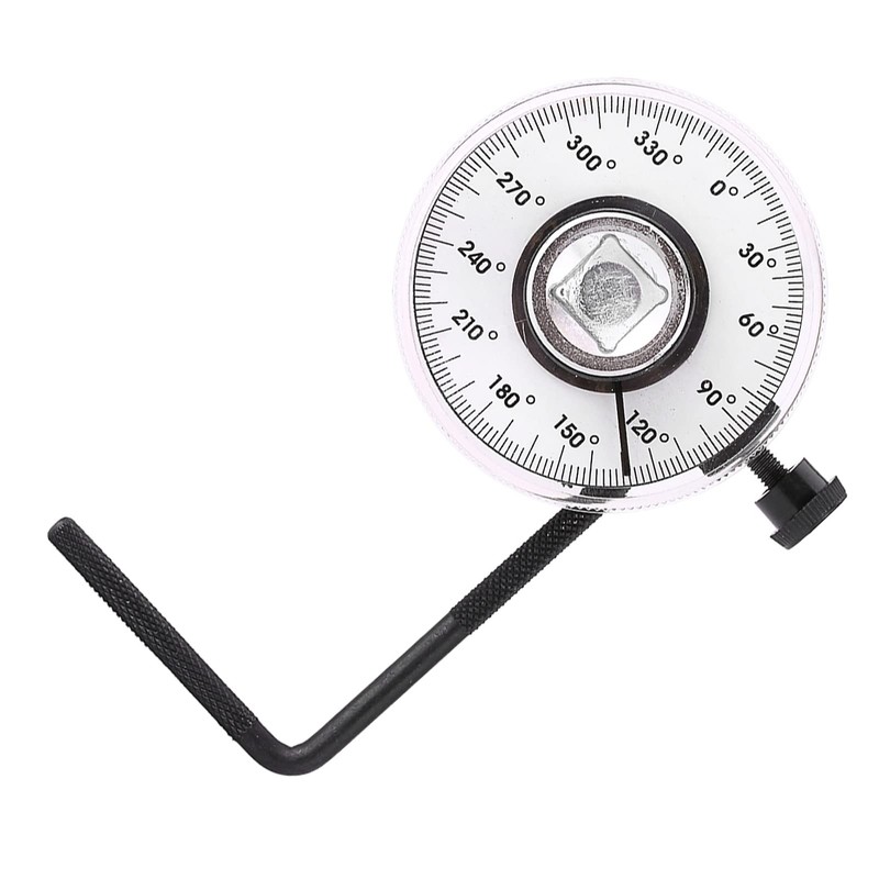 Gradenboog Auto, 3/8 Angle Gauge, Adjustable Angle Torque Meter, 1/2
