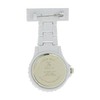 Prince LondonAN Rubberised White Rotating Bezel Unisex Nurses Fob Watch