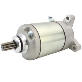 Motorsupermarkets Starter for Polaris Big Boss 500 6X6 2000-2001 with Bendix & Relay Key Switch