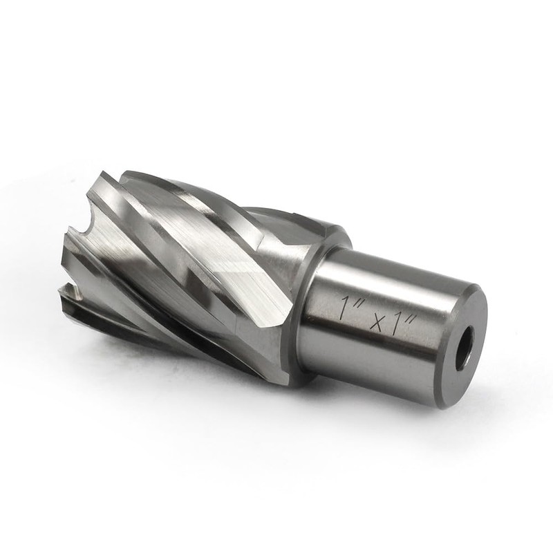 Annular Cutter JESTUOUS 1 Inch Cutting Diameter 3/4 Weldon Shank