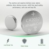 anmas rucci 100PCS CR2032 Battery, 3v Lithium Batteries, Long-Lasting CR