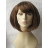 Brown inverted bob wig: Colette chestnut brown #8
