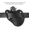 Belt Leather Knife Sheaths Cowhide Portable Stylish Safety Protection Pocket