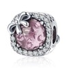 MUERDOU S925 Sterling Silver Birthstone Charm Fit Charms Bracelets and