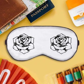 'Rose Flower' Sleep/Travel Eye Mask (EY00021292)