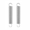 Qrity 2 PCS Stainless Steel Hook Terminal Compression Springs, Wire