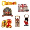 12 London Souvenirs Keyrings Magnets - British Souvenir Metal Magnet