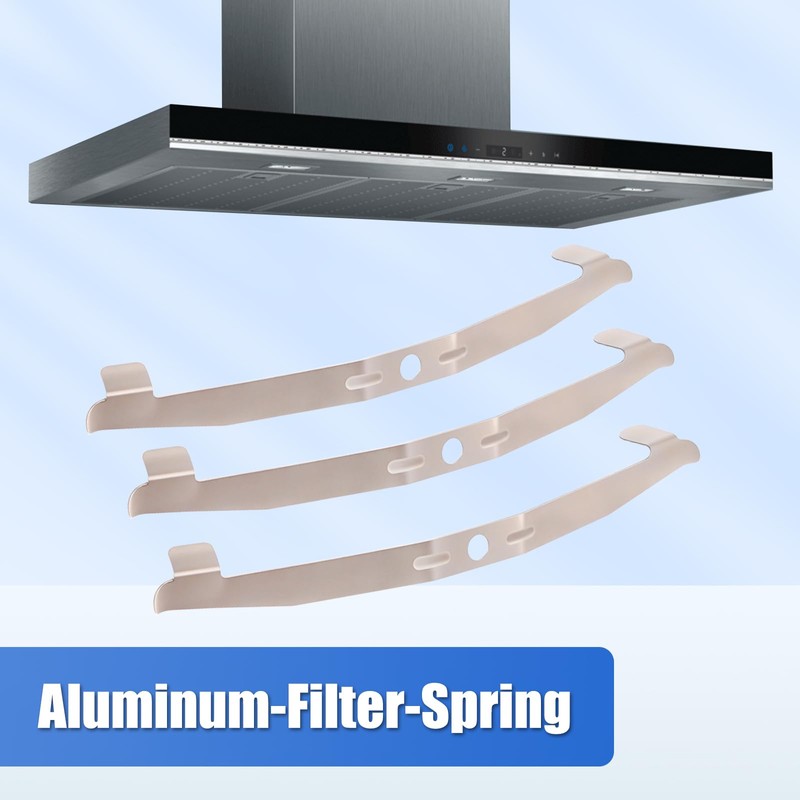 SR169016 Range Hood Filter Spring Kit Replacement for Broan, Nutone,