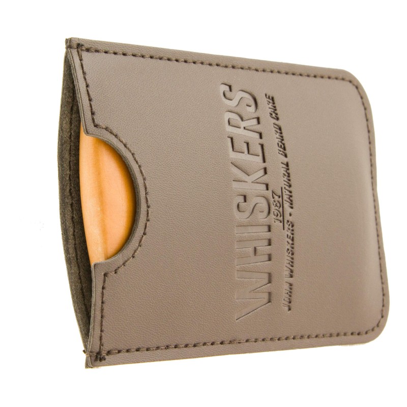 John Whiskers Beard Comb & Travel Case - Anti-Static Duo