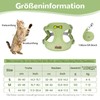 Cat Lead Set for Cats, Polyester Adjustable Cat Harness with