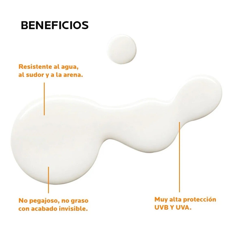 2pcs La Roche-posay Fluido Invisible Anthelios Spf50+ 50ml