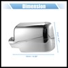 Hihaha Pair Car Exterior Chrome Plated Power Full Mirror Cover