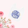 Baby Bib for Gender Reveal Party, It's a Boy Design,