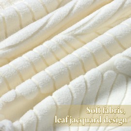 Betylifoy Dining Chair Covers 2PCS Chair Covers with Armrest Stretch Jacquard Chair Cover Removable Washable Chair Slipcover for Dining Room Kitchen Office (2, Beige, Universal)