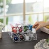 IGNPION 1pc Acrylic Coffee Pods Storage Box with 4 Drawer,