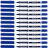 Rollerball Pens, 12 Pack 0.5mm Quick-drying Liquid Ink Stick Ballpoint