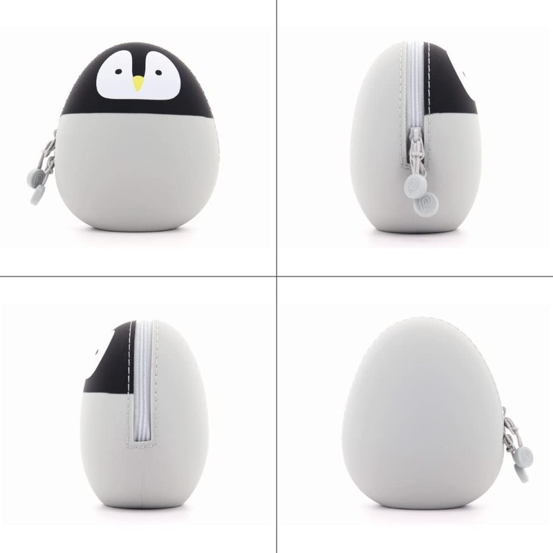 Lihit Lab PuniLabo Mini Zip Bag Egg Shaped 2.2" x