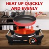 Techwood Hot Plate Portable Electric Stove 1500W Countertop Single Burner