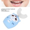 U Shaped Automatic Toothbrush Cartoon Ultrasonic Toothbrush Oral Cleaning Brush