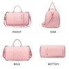 Rolling Garment Bag for Travel, 3-in-1 Convertible Carry On Garment