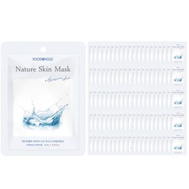 Food Aholic Nature Skin Hyaluronic Acid Mask Pack (100 Sheets) / 푸드어홀릭 100매 네이처스킨 히알루론산 마스크팩