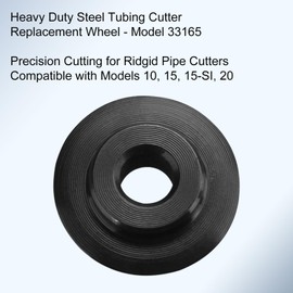 QQZ Tubing Cutter Replacement Wheel 33165 for Ridgid Pipe Cutters, Heavy Duty Steel Tubing Cutter Replacement Wheel - 2 Pcs