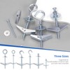Glarks 30pcs 3 Styles M4 M6 Toggle Bolts Toggle Anchors