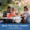 1200W Smoothie Blender, Personal Kitchen Blender, Ice Crushing