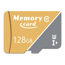 Lxuemlu 高耐久性 マイクロメモリカード UHS-I U3 Class 10 タブレット用 変換アダプタ-H128GB