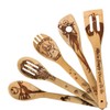 Nightmare Before Christmas Wooden Spoons Set Bamboo Cooking Utensils Set