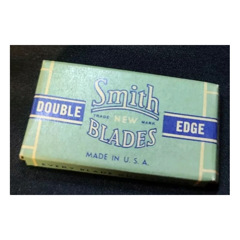 Smith Vintage Original Unused Package Smith Double Edged Razor Blades