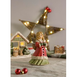 Goebel Winter Wood Stack Figurine Winter Forest Christmas