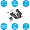 FitDesk Under Desk Elliptical - Bike Pedal Machine with Magnetic
