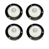 LAIESYA 4Pcs Spirit Bubble Levels Little Circular Level Measuring Tools