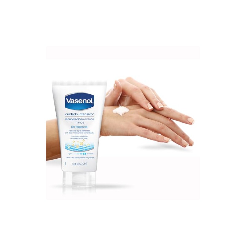 VASENOL Crema Corporal ciudado intensivo manos 75 ml