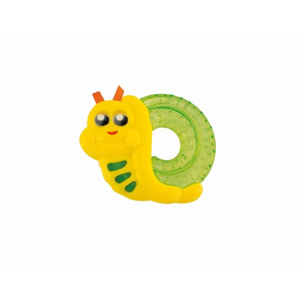 Bieco 05009518 Baby Teething Ring Snail, Grasping Toy with Water