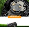 AGAKY Titanium Blades, 30x Replacement Titanium Blades, Lawn Mower Cutting