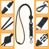 Tucnoeu 3 Pack Breakaway Lanyards for ID Badges, Adjustable Safety
