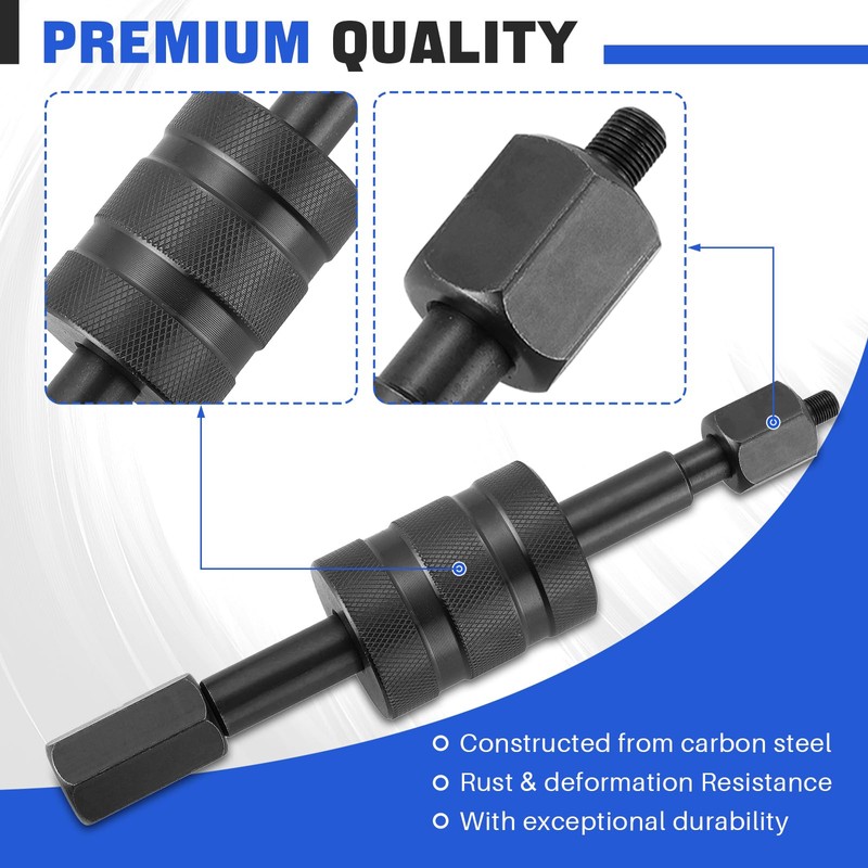 DASBET Diesel Injector Puller Tool Fuel Injector Removal Set with