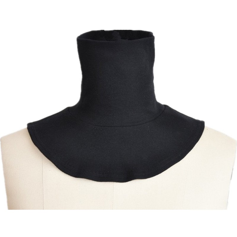 White Black Womens Mock Turtleneck Dickies Fake Collars Faux Turtleneck
